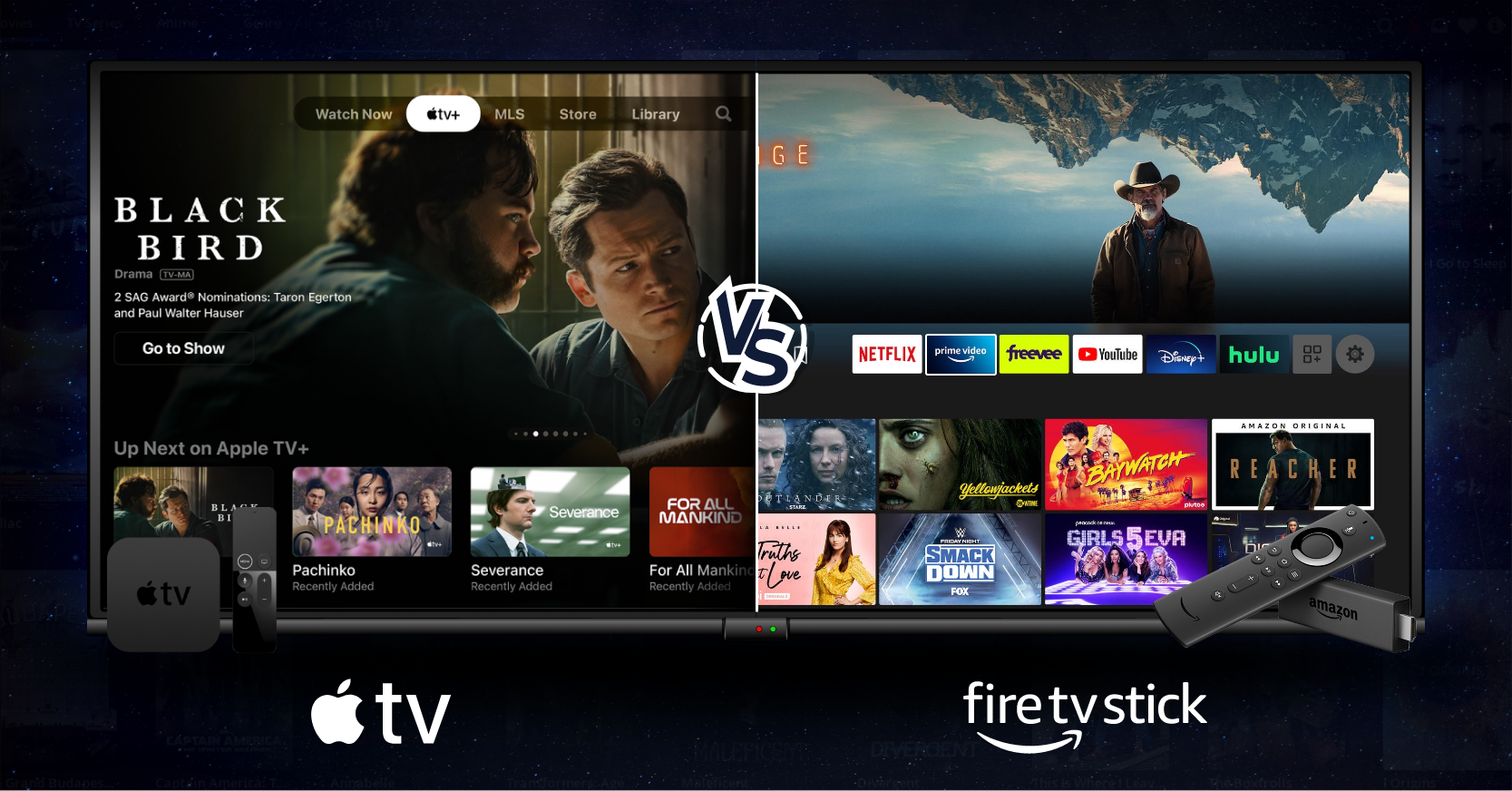 Apple TV vs Firestick